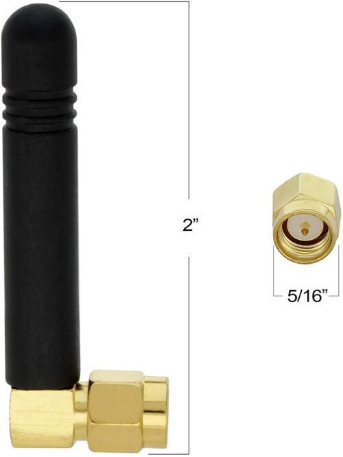 Cellular Antenna 2.5 dBi L-Type SMA Connector - Image 3